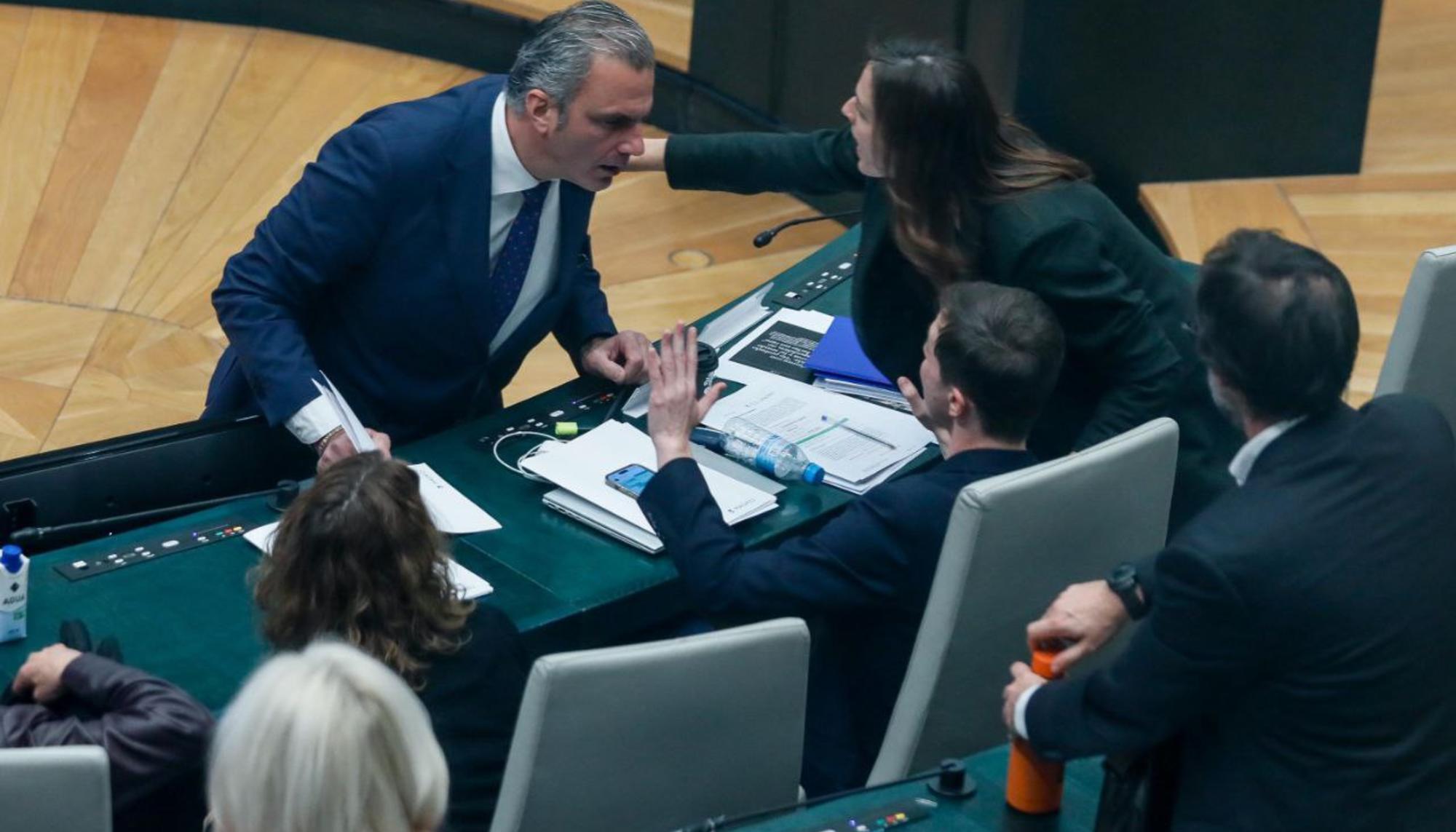 Ortega Smith agresión pleno - 1